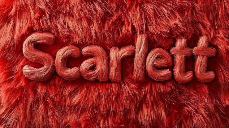 Foto tarjeta postal de nombre personalizado de piel roja perfecta para la decoración