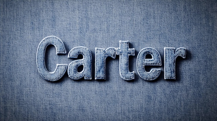 Foto tarjeta postal personalizada de denim perfecta para la decoración