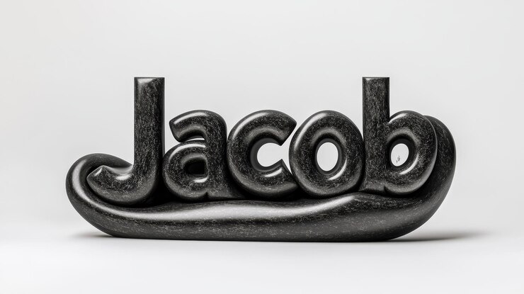 Foto tarjeta postal personalizada perfecta para la decoración creada en caligrafía 3d