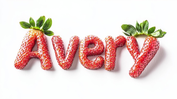Foto tarjeta postal personalizada perfecta para la decoración creada en strawberry typography