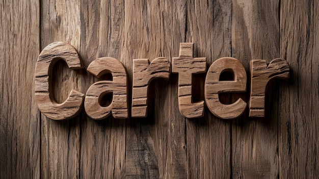 Tarjeta postal personalizada de teca de madera perfecta para la decoración