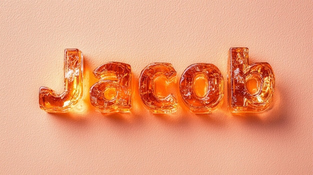 Tarjeta postal personalizada de vidrio naranja perfecta para la decoración