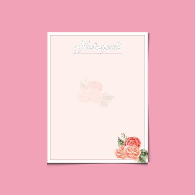 una tarjeta rosa con una flor en ella que dice fácil