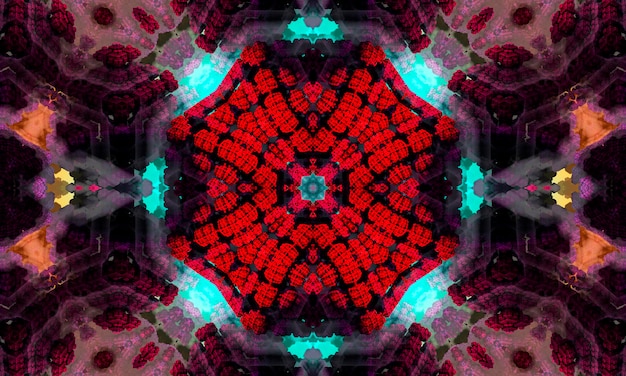 Tarnung Sterne Kaleidoskop nahtlose Stoff Textur hell modernes Muster Design Dekoration bunte Sterne Kaleidoskop Symmetrie Textur Schal Kleidung Bekleidung ethnischen Textildruck Design