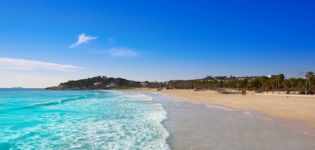 Tarragona platja de l'arrabassada catalunha