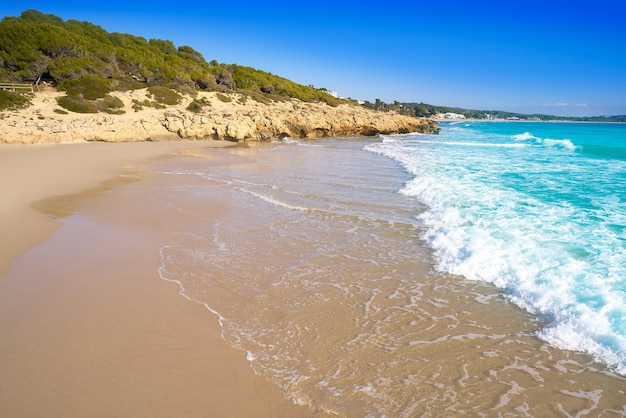 Tarragona Platja Los Capellanes Catalunha