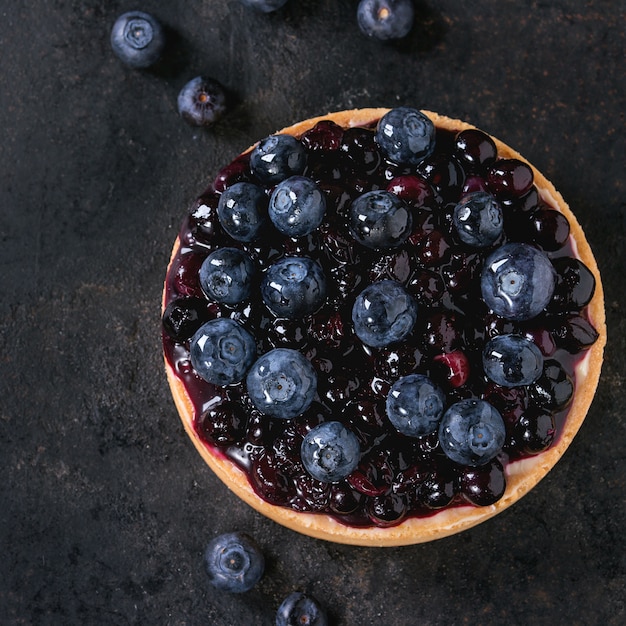 Tarta de arándanos