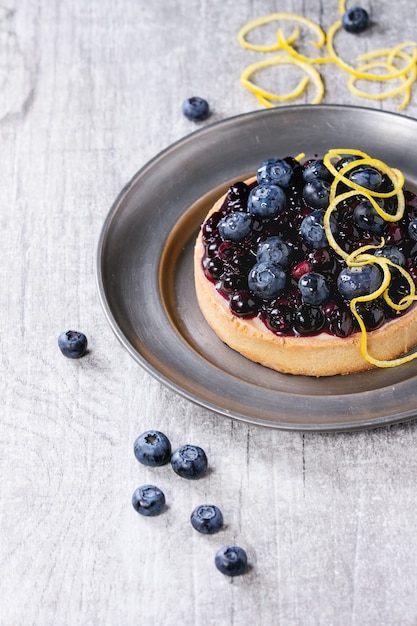 Tarta de arándanos