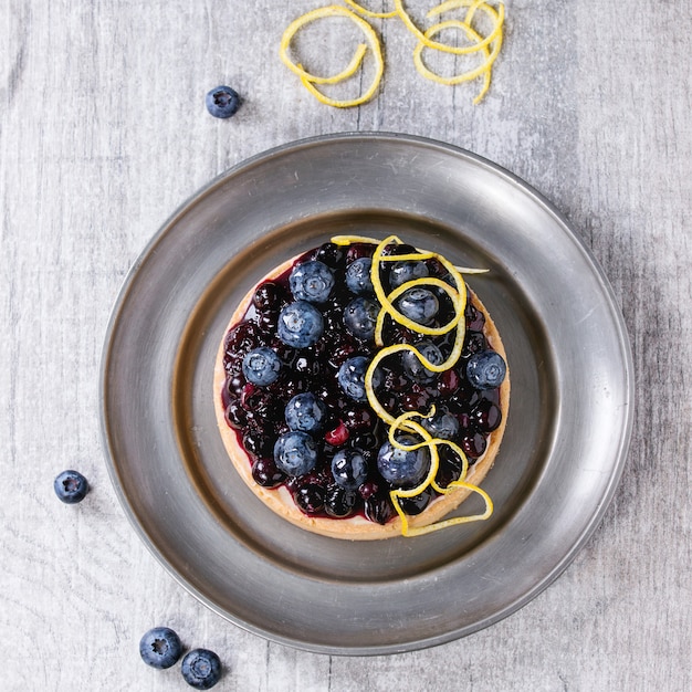 Tarta de arándanos