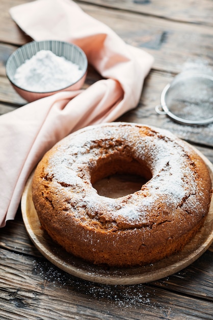 Foto tarta bundt casera