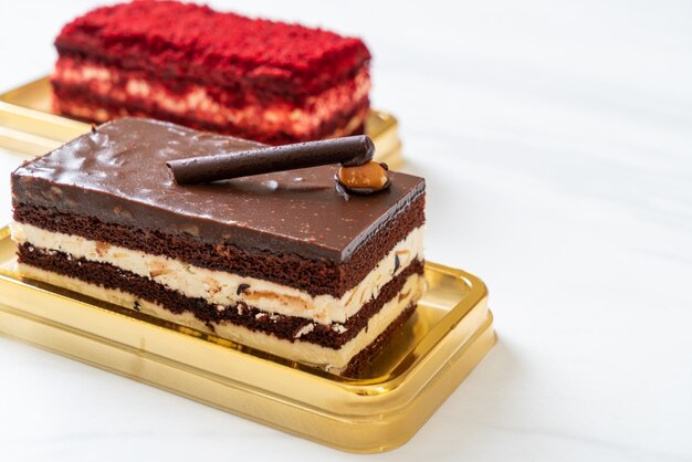 tarta de chocolate con almendras