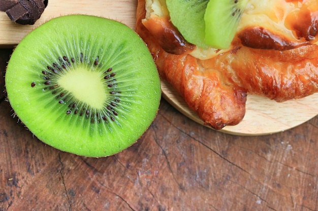 tarta de kiwi de pan