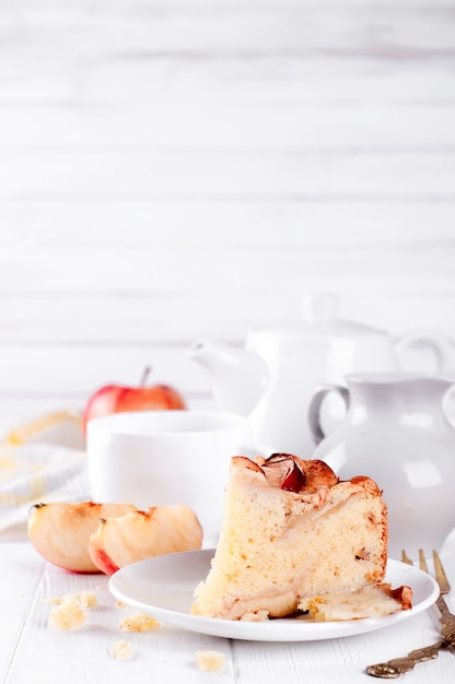 Tarta de manzana casera