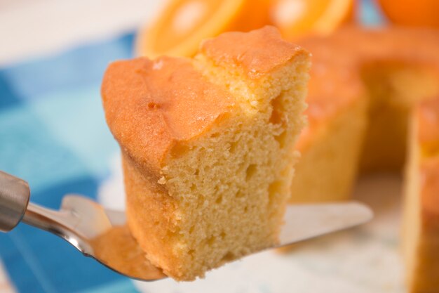 Tarta De Naranja Casera