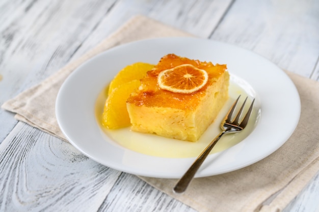 Foto tarta de naranja portokalopita