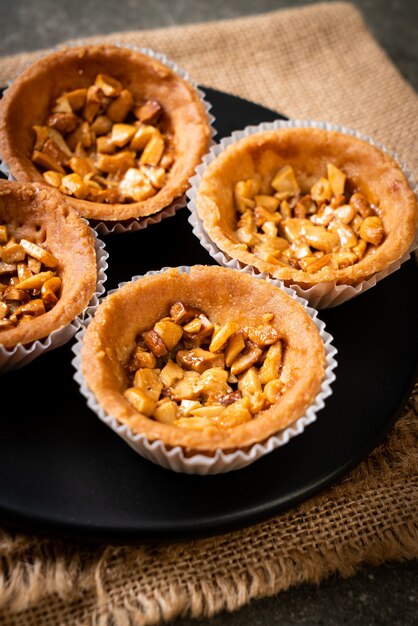 tarta de nueces de anacardo asado