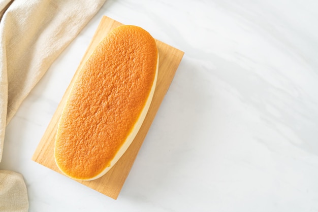 Tarta de queso al estilo japonés