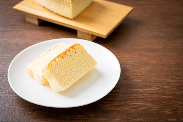 Tarta de queso al estilo japonés