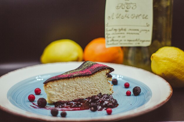 tarta de queso casera