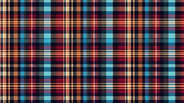 Tartan-Platte-Muster