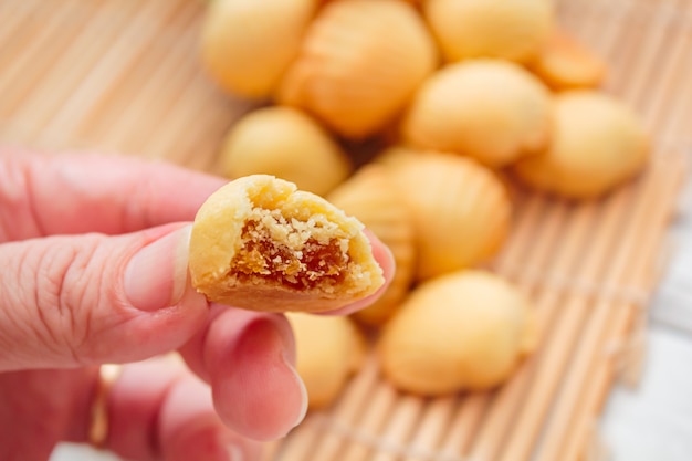 Las tartas de piña o la tarta de piña son dulces dulces taiwaneses tradicionales.