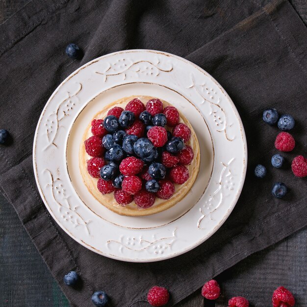 Tarte mit frischen Beeren