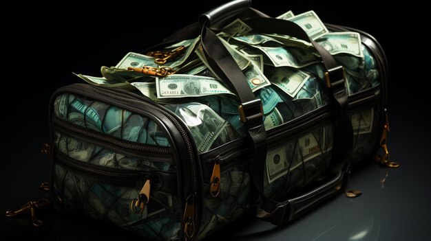 Tasche voller Geld