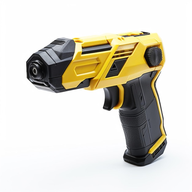 Taser con fondo blanco de alta calidad ultra hd