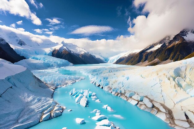 Tasman y el glaciar Tasman