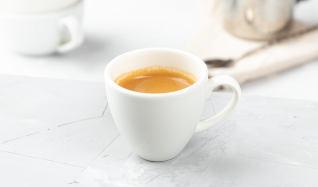 Tasse heißen Espresso