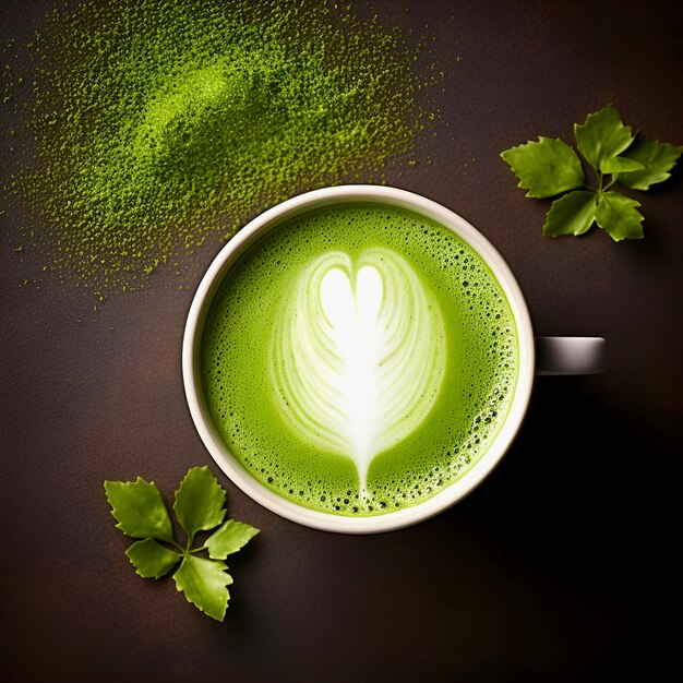 Tasse Matcha Latte