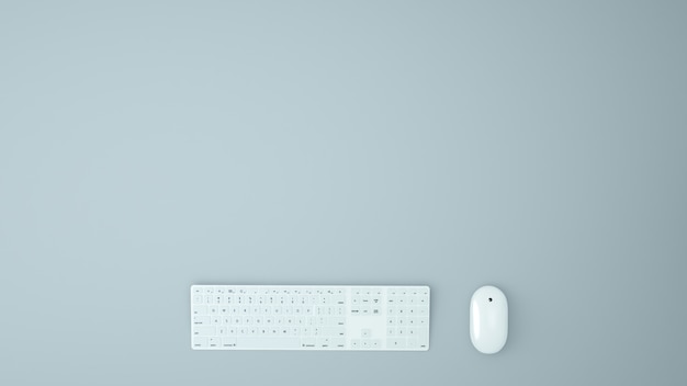 Tastatur Hintergrund 3D-Rendering