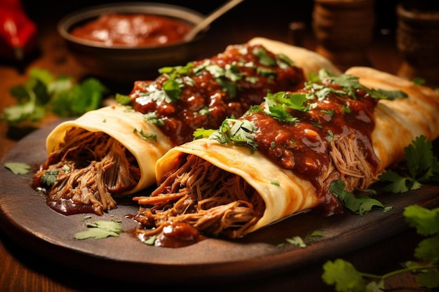 Tasty Beef Barbacoa Tamales (carne de vaca saborosa)