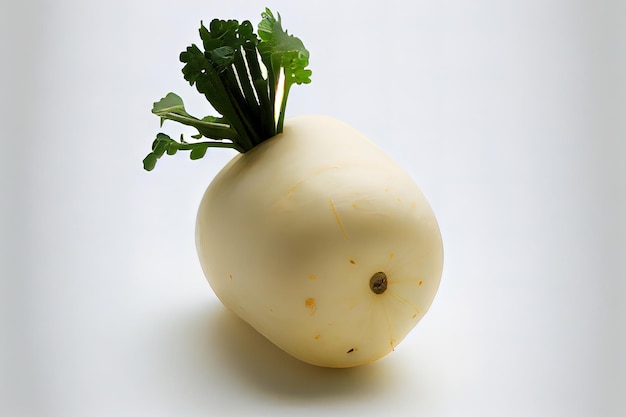 Tasty One natural Daikon con fondo blanco