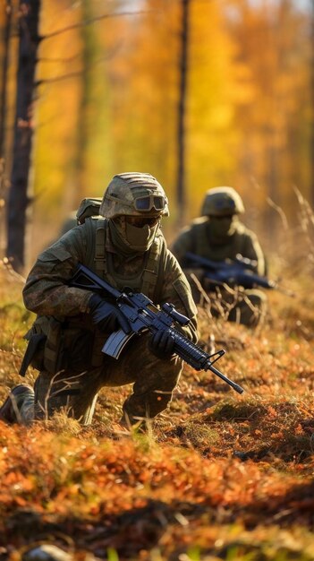 Foto tatarstan russland oktober mobilisierte russische soldaten unterziehen sich kampftraining auf dem trainingsgelände