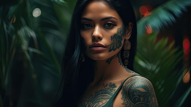 Foto tatuaje de mehndi