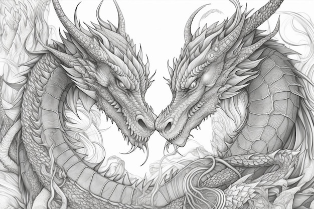 Tatuajes de dragones que son tan hermosos como el dragón.