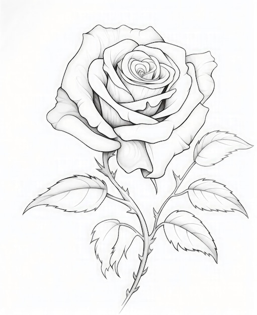 Tatuajes de rosas de diseño de moda