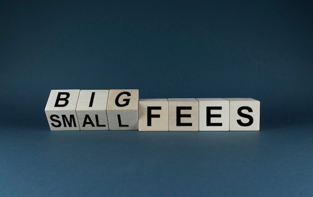 Taxas conceito de empresa grande ou pequena e taxas grandes ou pequenas
