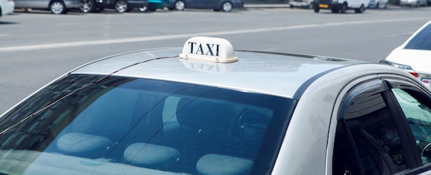 Taxi en la ciudad