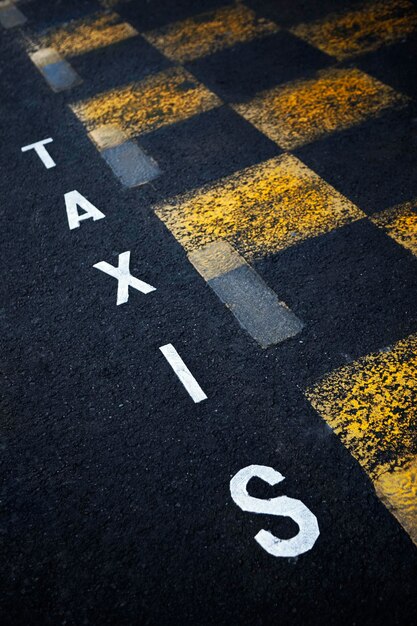 Taxi signo