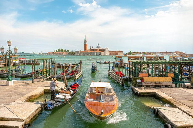 El taxi en Venecia