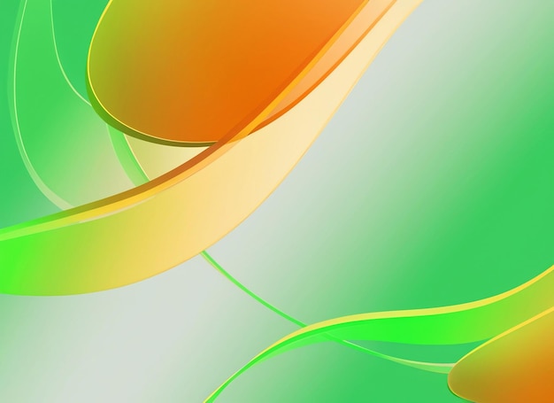 Taxure verde e laranja abstrato