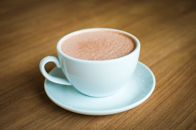 Taza de café caliente