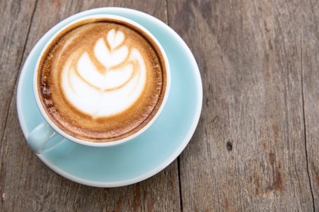 Taza de café capuchino