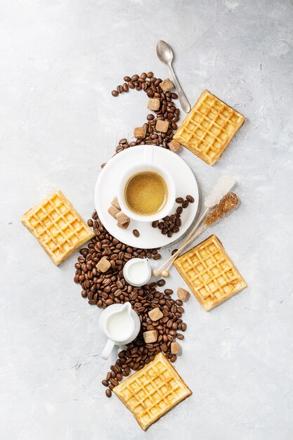 Taza de café expreso