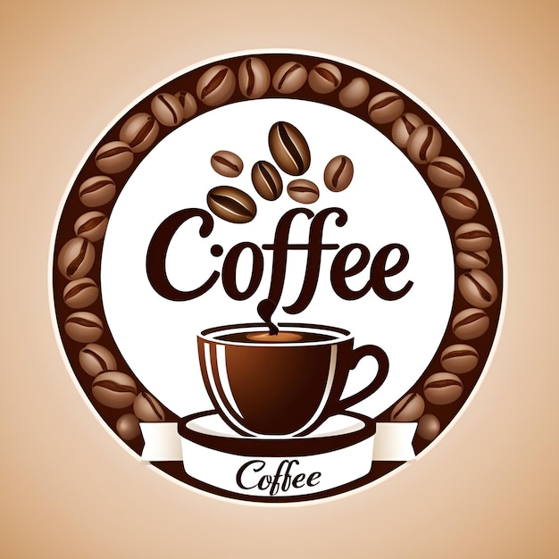 Foto taza de café fresco ilustración vectorial diseño decorativo para carteles de cafetería carteles de pancartas