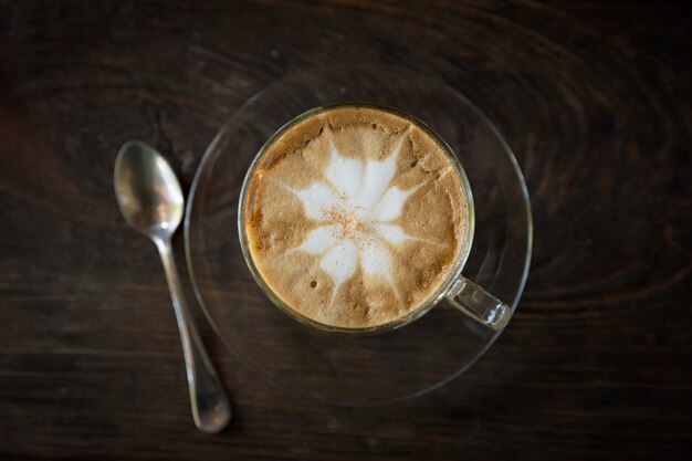 taza de café con leche