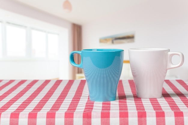 Taza de café en una mesa