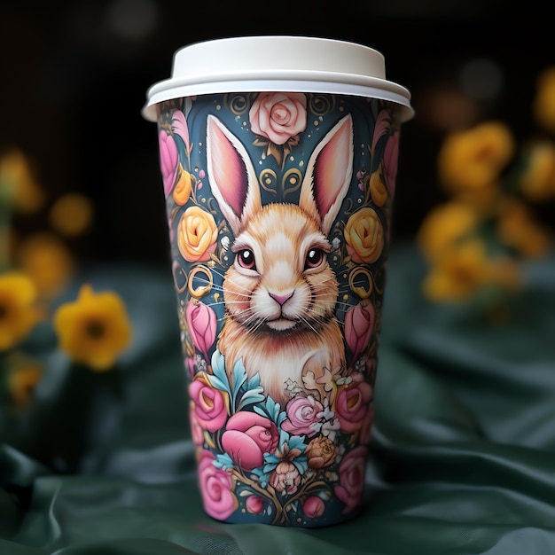 Una taza de café de Pascua